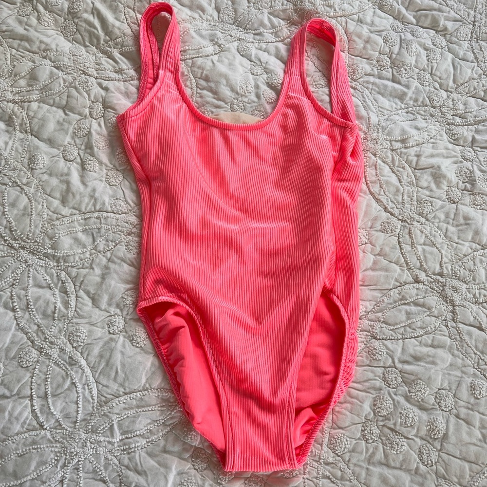 90s Jantzen Hot Pink Swimsuit Barbiecore!
